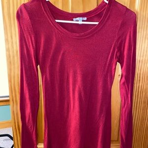 Red long sleeve